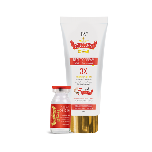 Crown Beauty Cream & Serum Tube