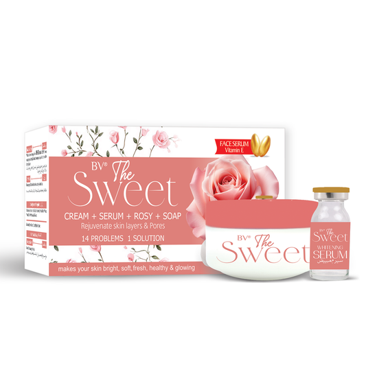 The Sweet Cream Serum and Soap